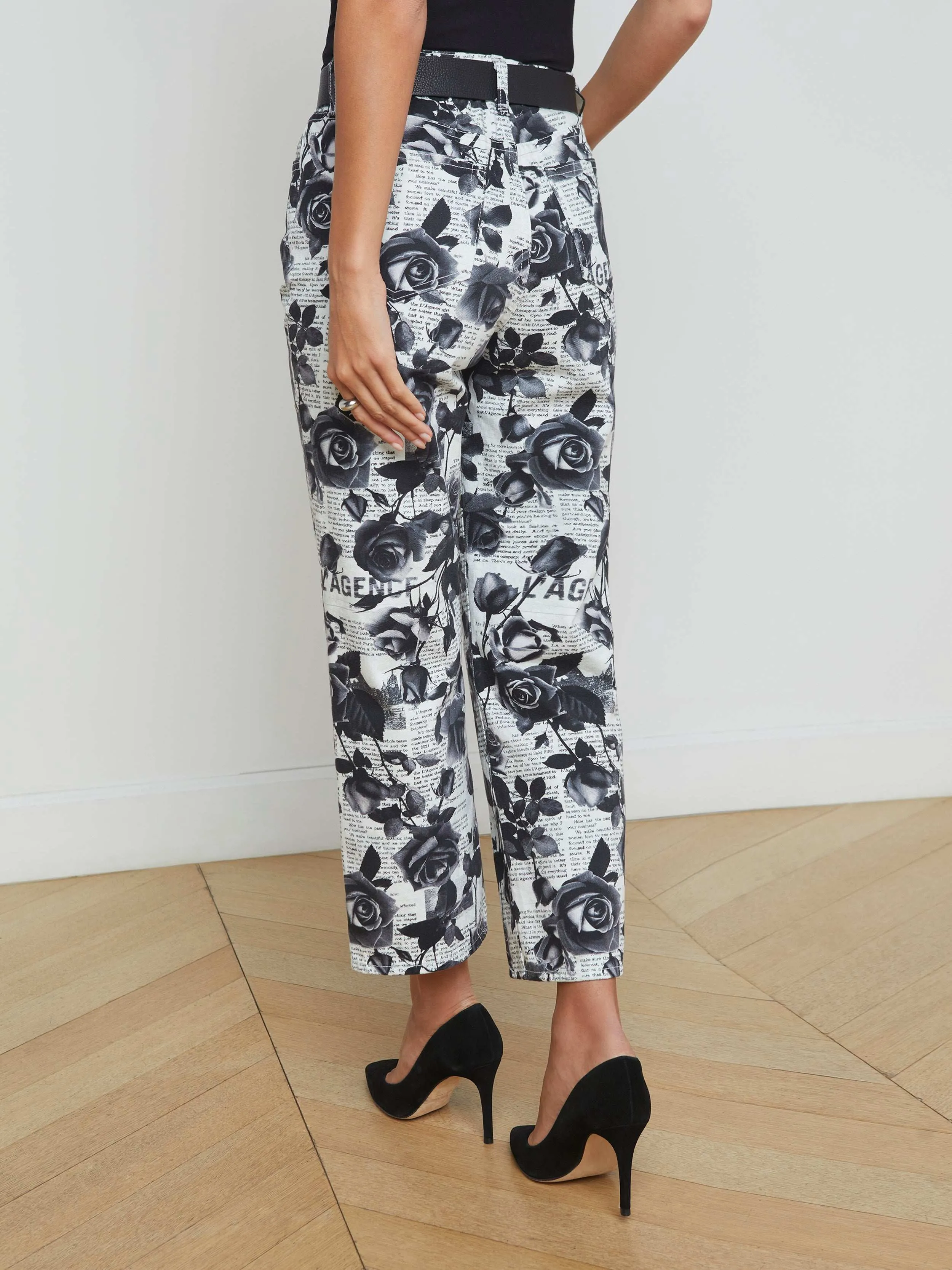 June Cropped Stovepipe Pant