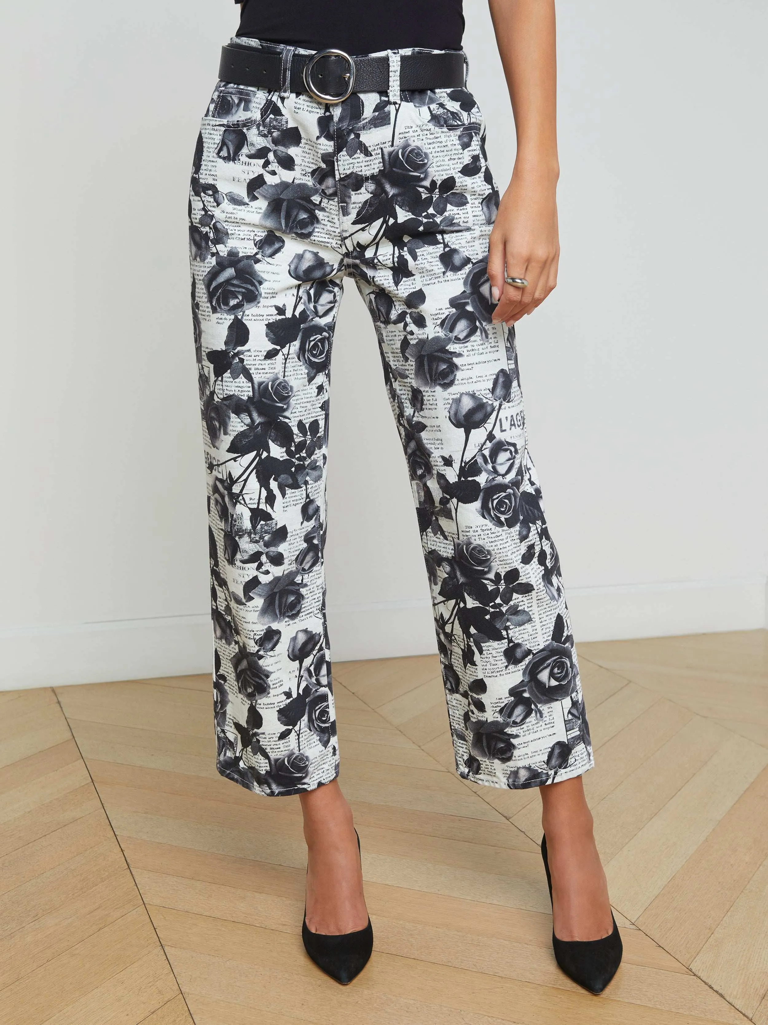 June Cropped Stovepipe Pant