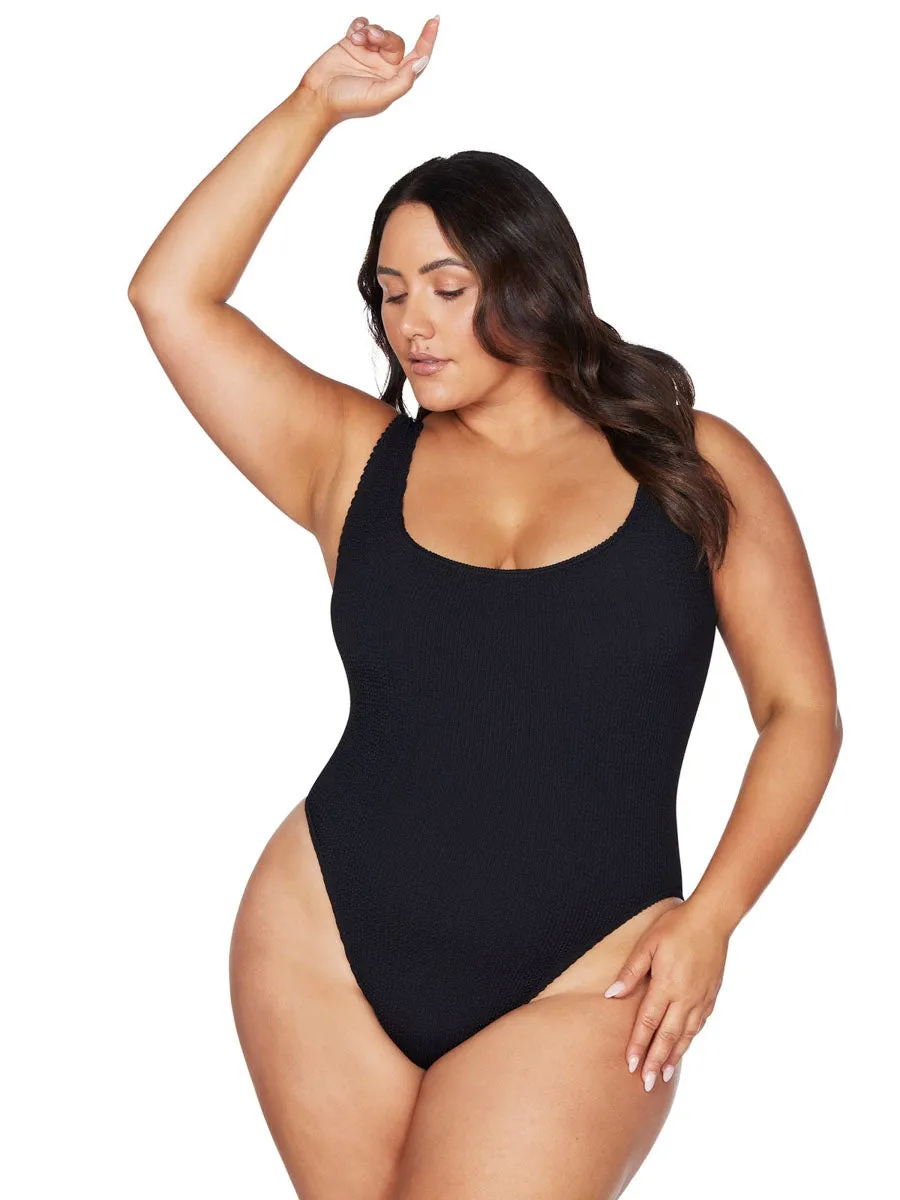 Kahlo One Piece in Black