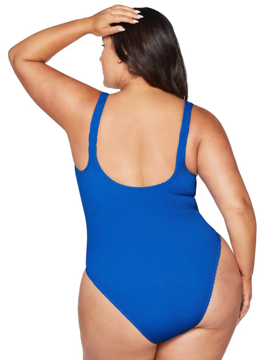 Kahlo One Piece in Blue
