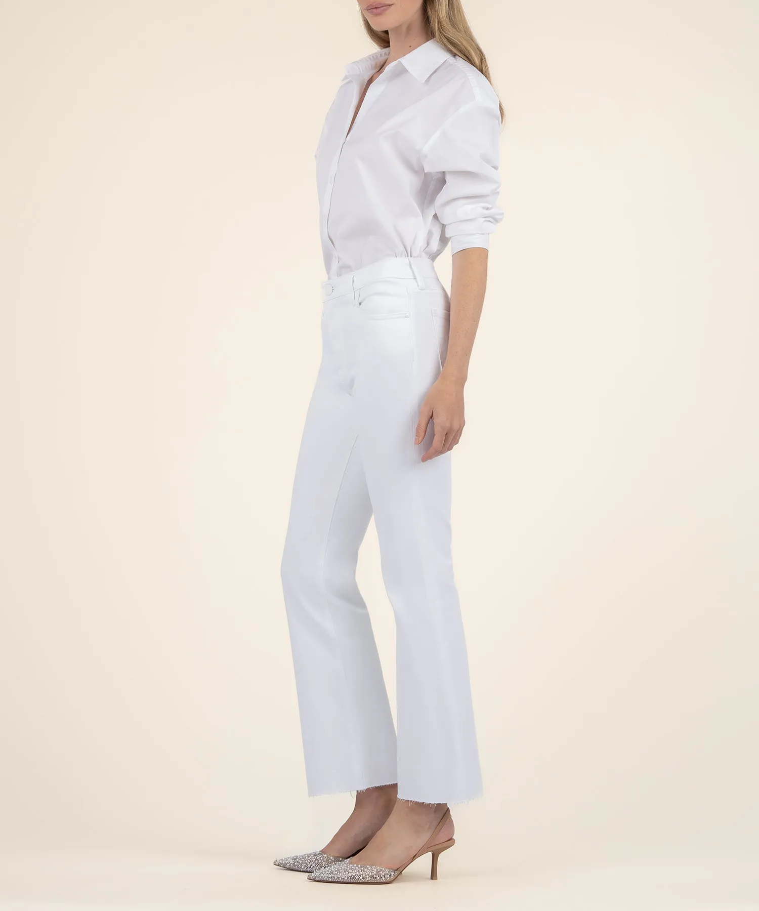 Kelsey High Rise Ankle Flare - Petite