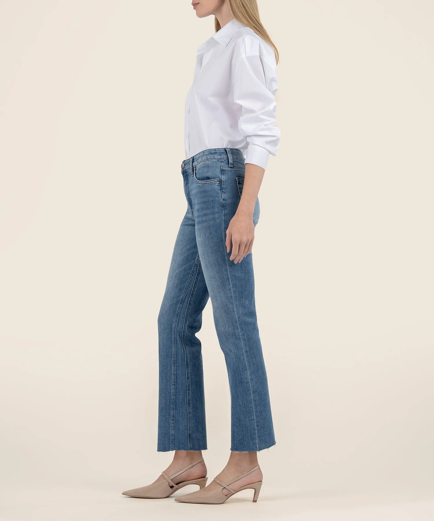 Kelsey High Rise Ankle Flare - Petite