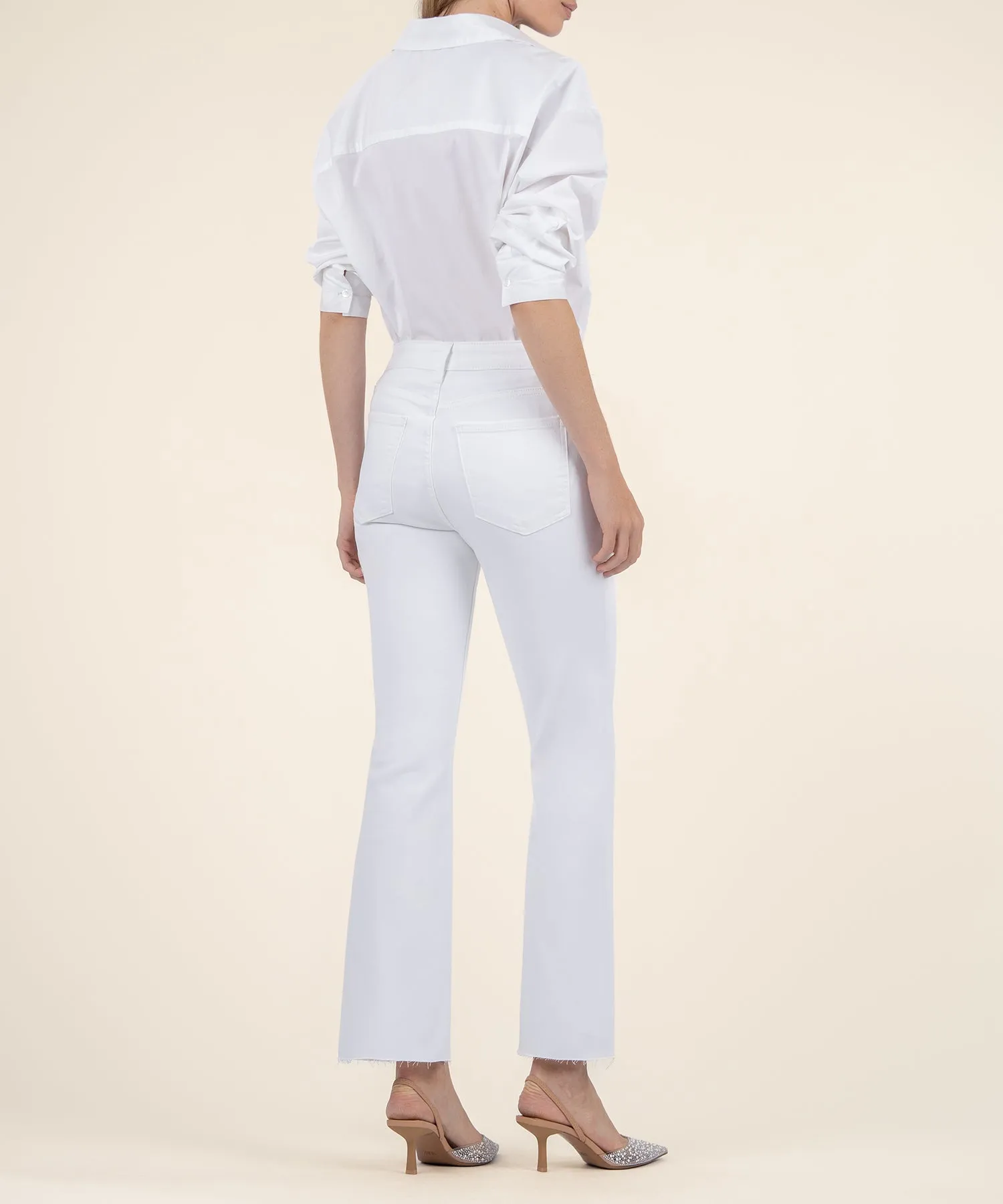 Kelsey High Rise Ankle Flare - Petite
