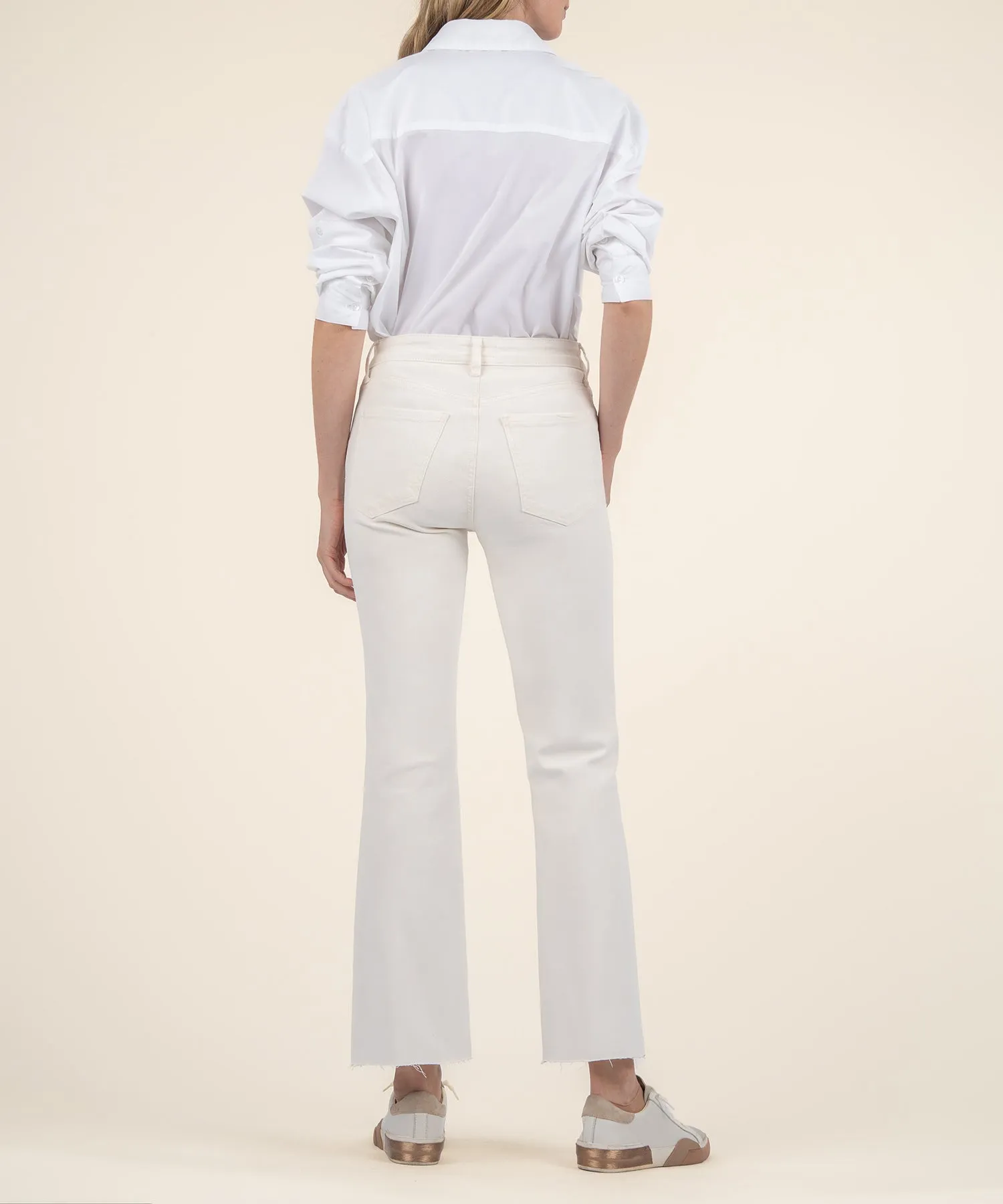 Kelsey High Rise Ankle Flare, Petite