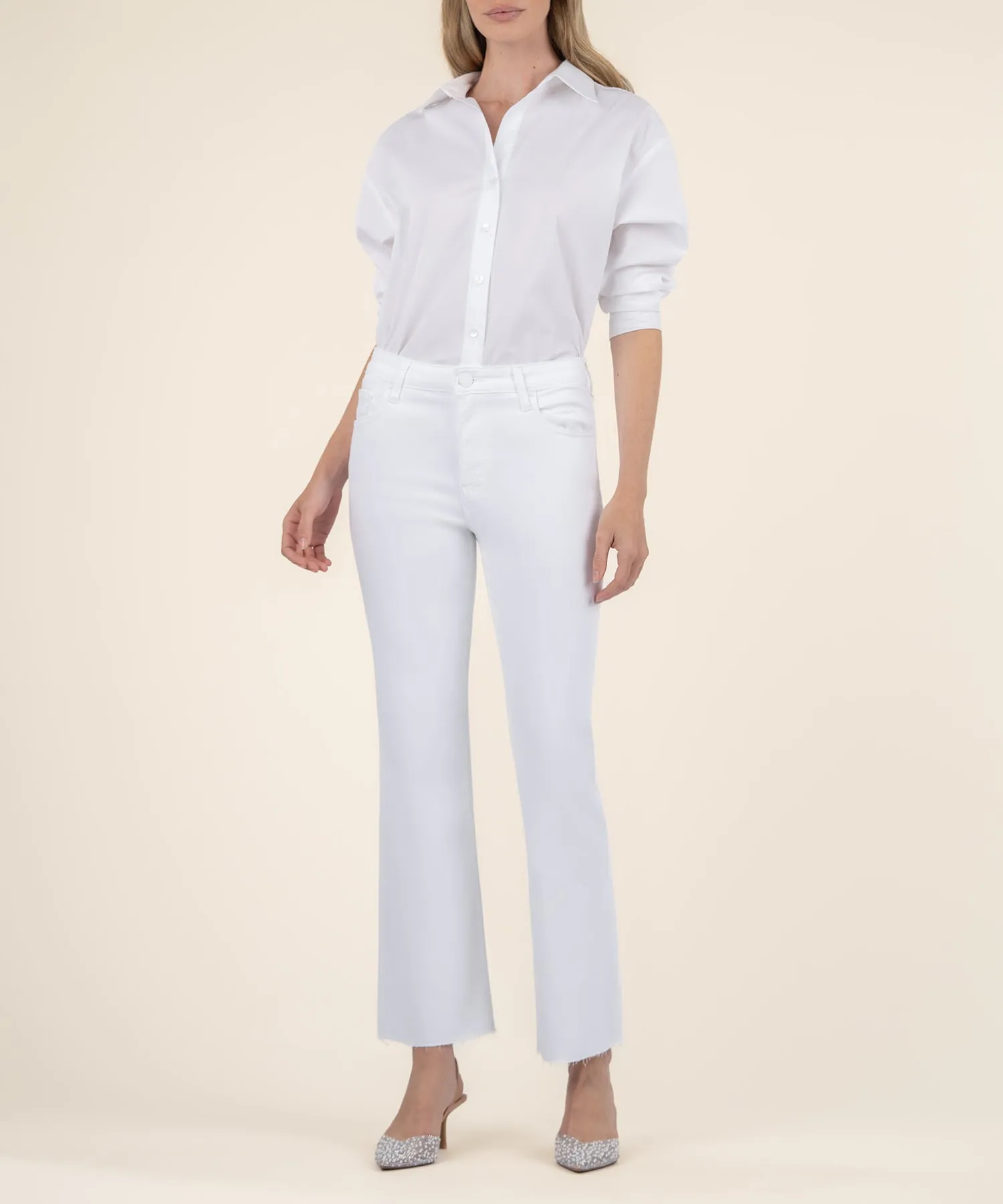 Kelsey High Rise Ankle Flare - Petite