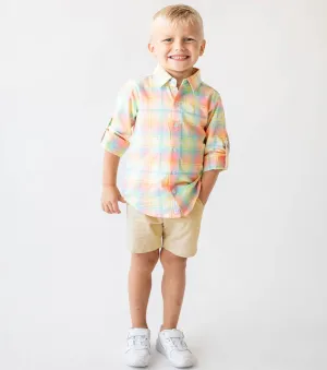 Khaki Chino Shorts