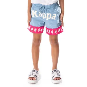 Kid's 222 Banda Calabash 3 Shorts, Blue Dusk/Pink