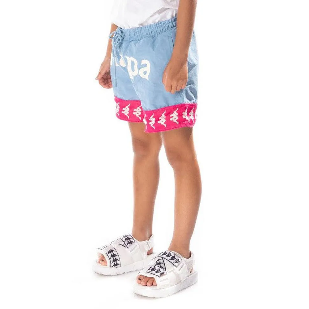 Kid's 222 Banda Calabash 3 Shorts, Blue Dusk/Pink