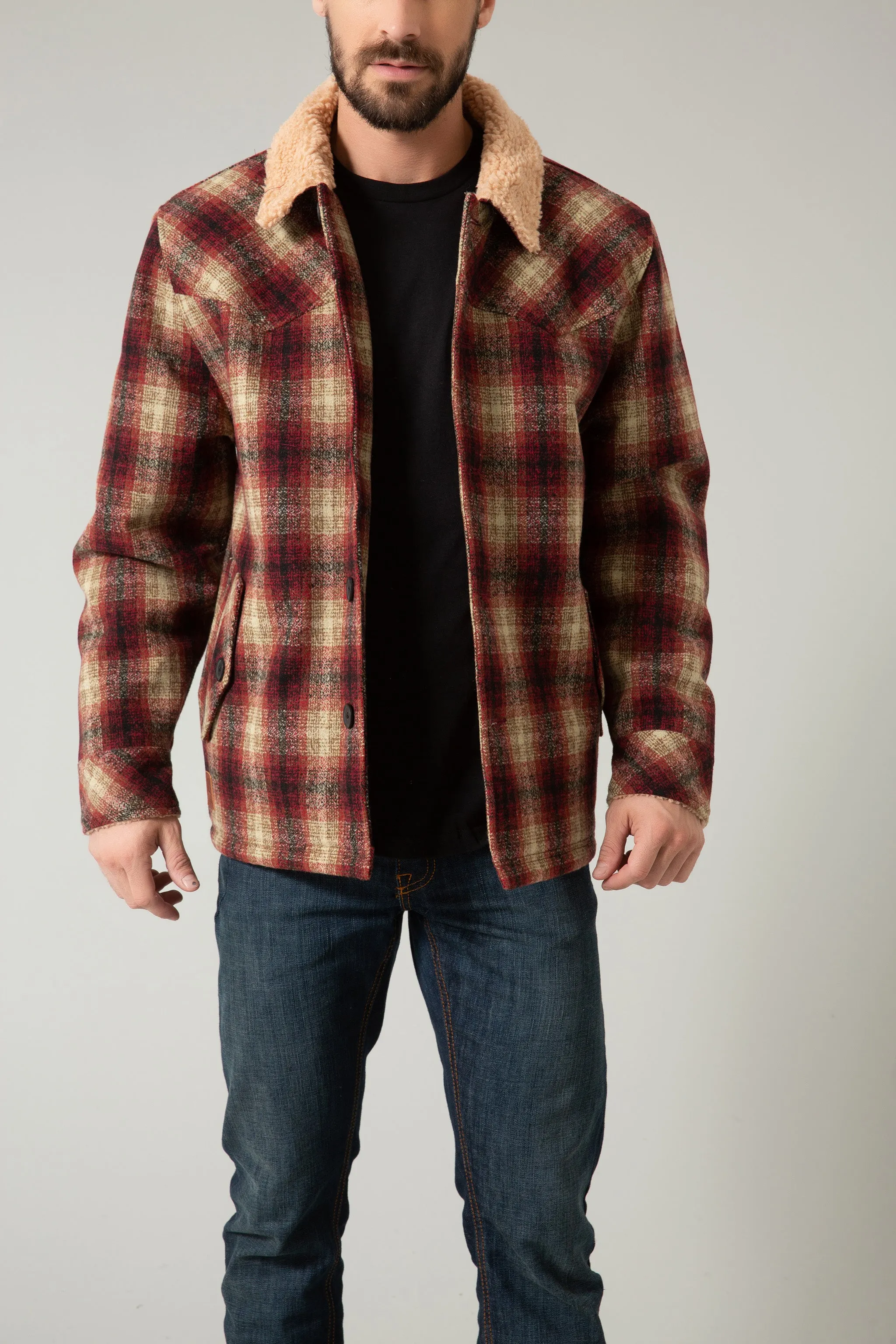 Kimes Ranch Men's Black Big Horn Jacket