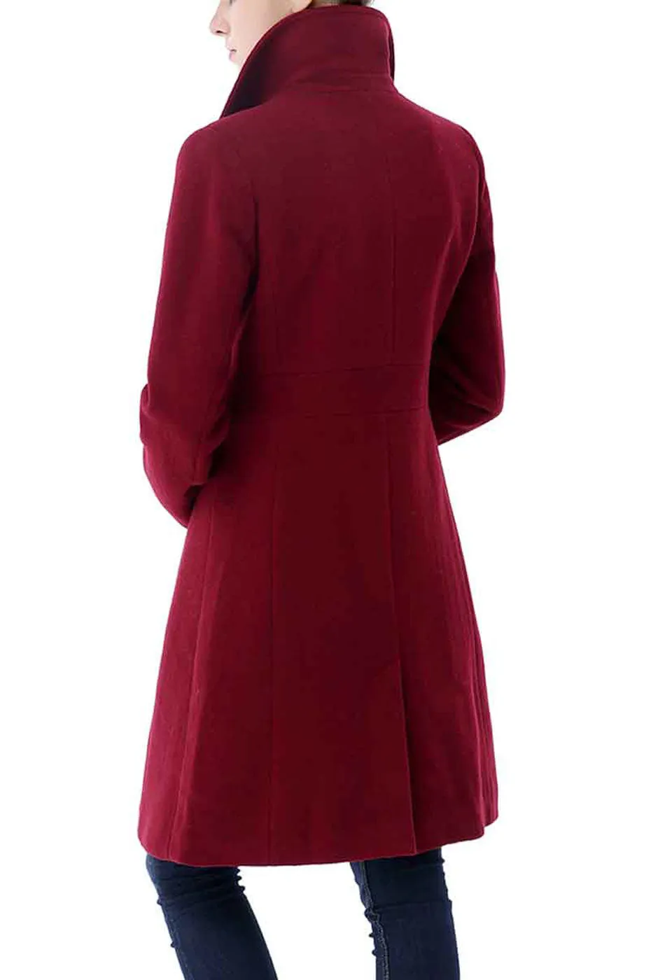 Kimi   Kai Women's "Heather" Wool Walking Coat