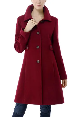Kimi   Kai Women's "Heather" Wool Walking Coat