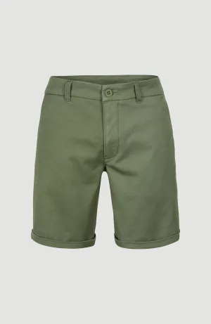 Kinter Chino-Shorts | Deep Lichen Green