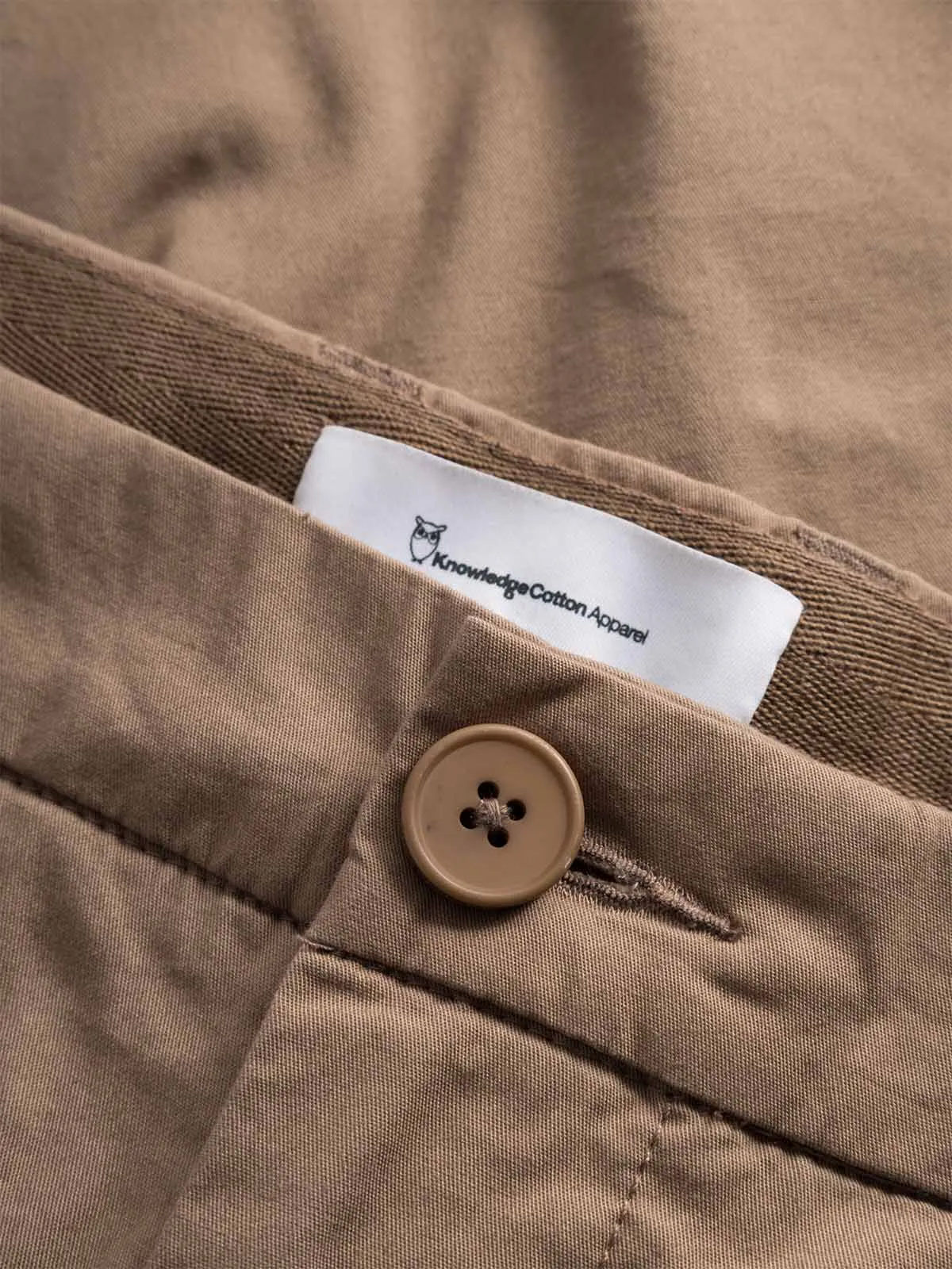 KNOWLEDGE COTTON APPAREL Chuck Regular Chino Poplin Shorts tuffet