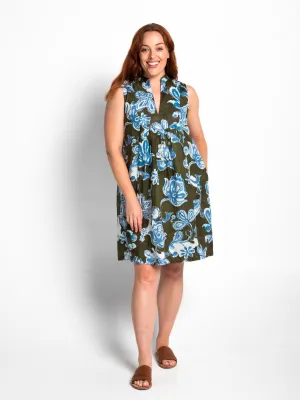 Kuranda Dress in Kale Floral