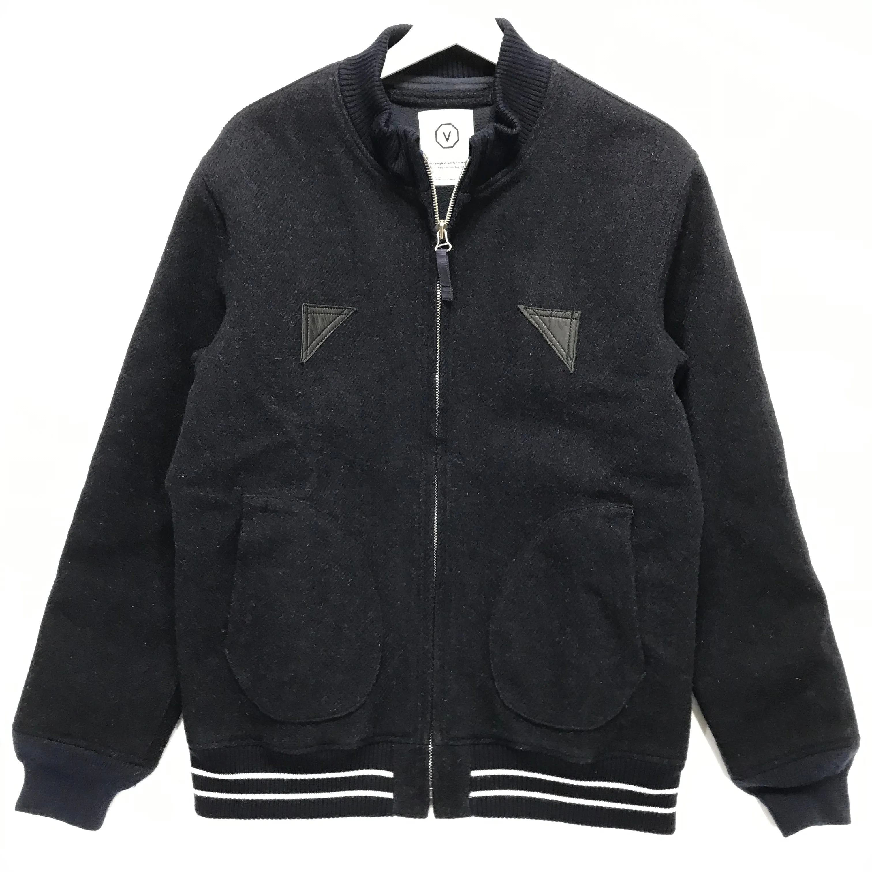 [L] Visvim Harris Tweed Gore Windstopper Wool Mechanics Jacket