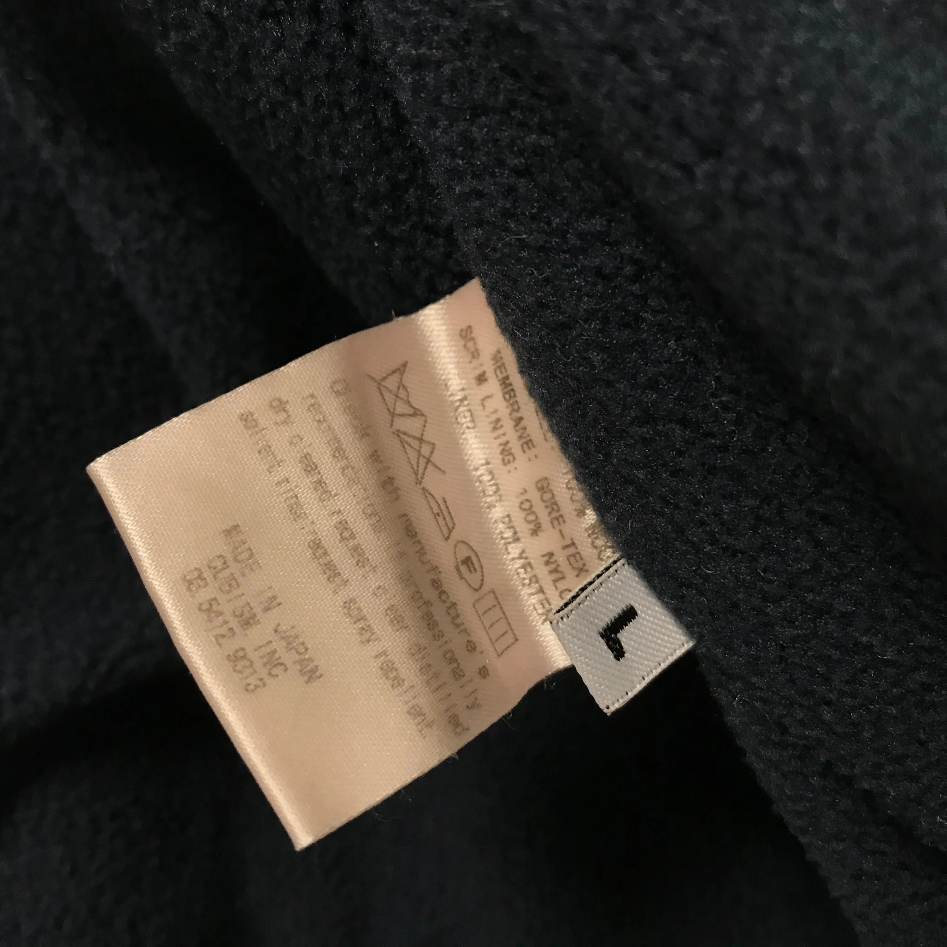 [L] Visvim Harris Tweed Gore Windstopper Wool Mechanics Jacket