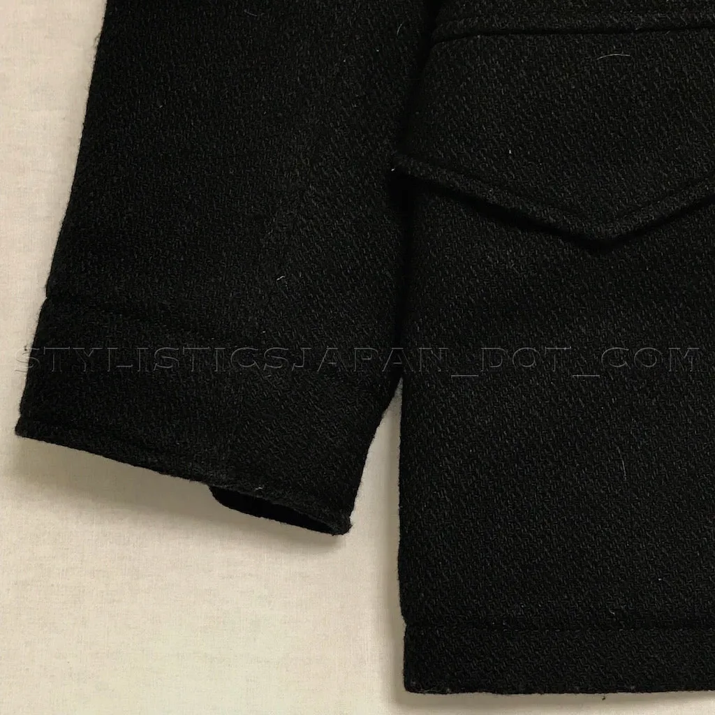 [L] WTaps Destroy Tradition Wool M-65 Jacket Black