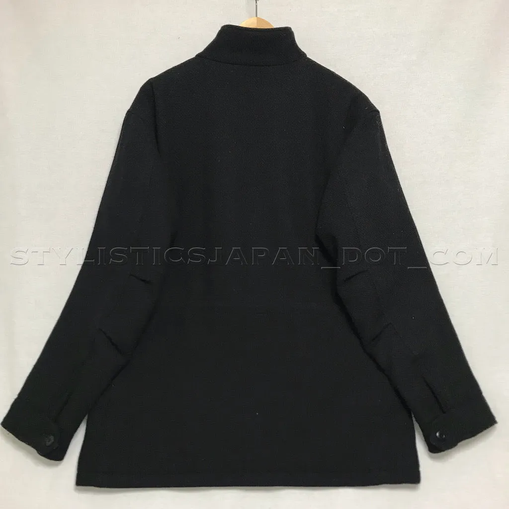[L] WTaps Destroy Tradition Wool M-65 Jacket Black