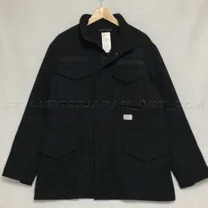 [L] WTaps Destroy Tradition Wool M-65 Jacket Black