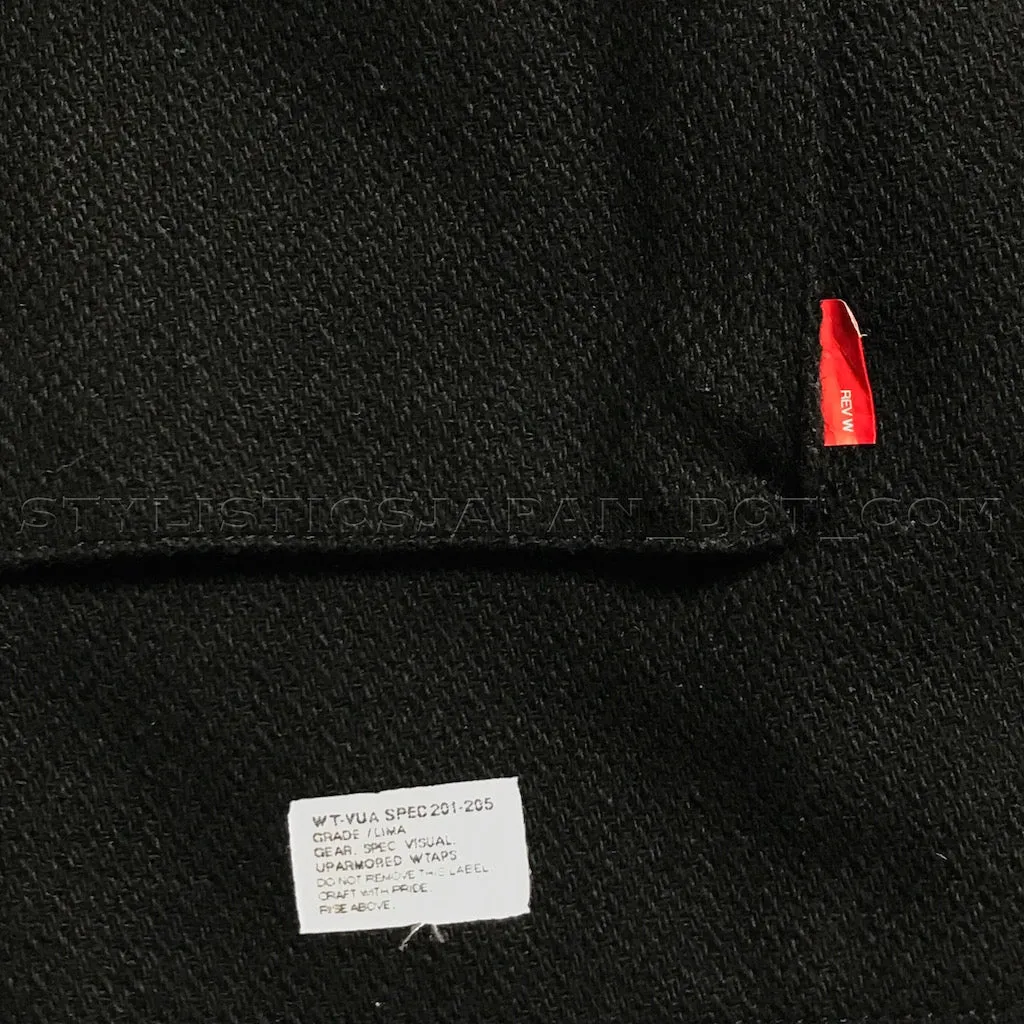 [L] WTaps Destroy Tradition Wool M-65 Jacket Black