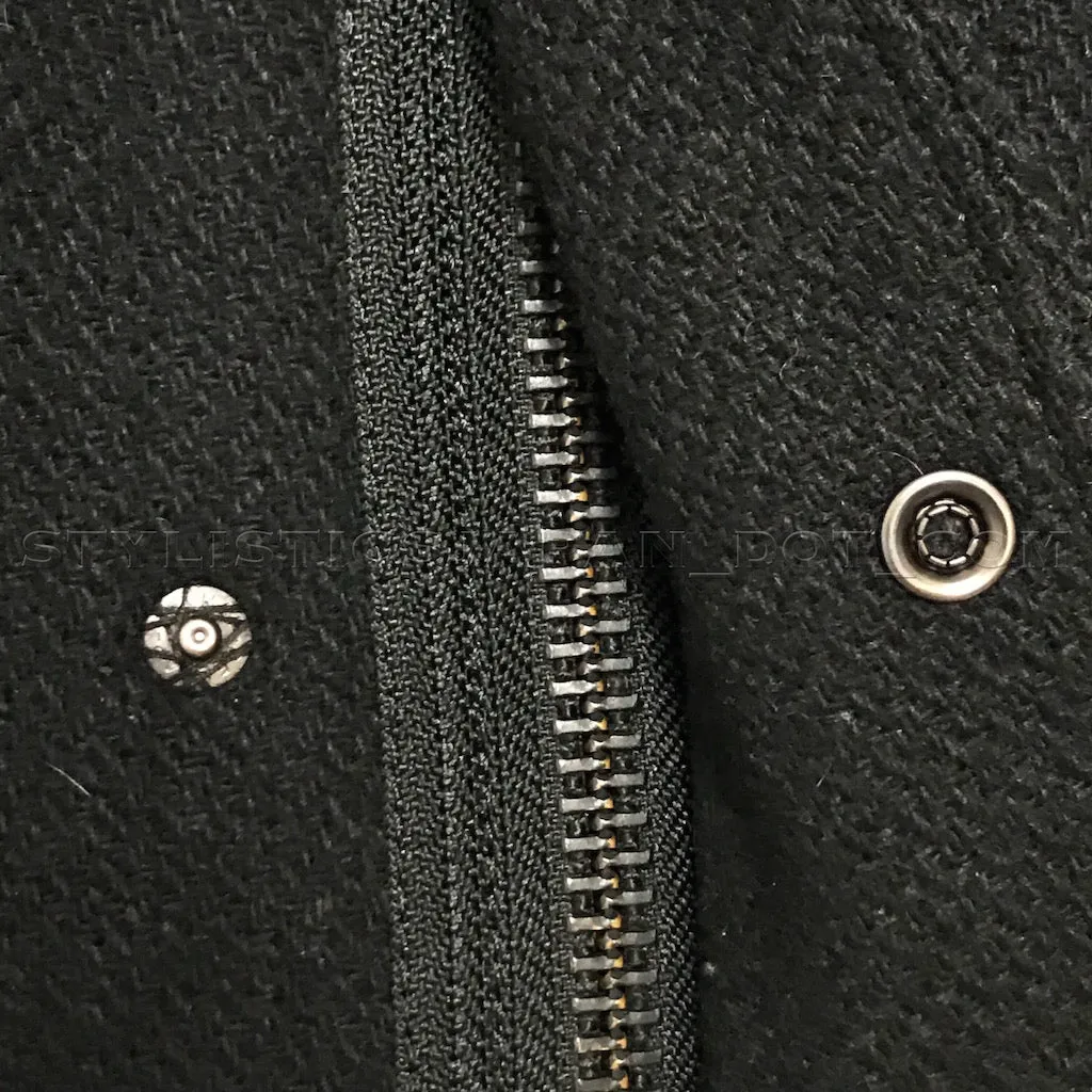 [L] WTaps Destroy Tradition Wool M-65 Jacket Black