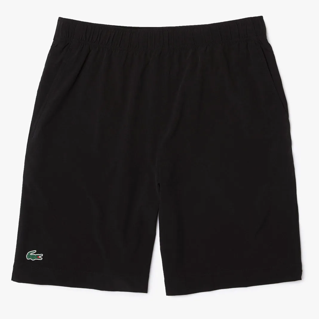 Lacoste Men's Ultra Light 8-inch Short (Black/White)