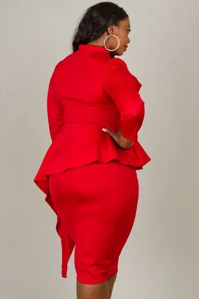 Lady in Red Dress
