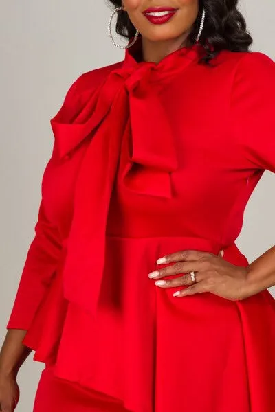 Lady in Red Dress