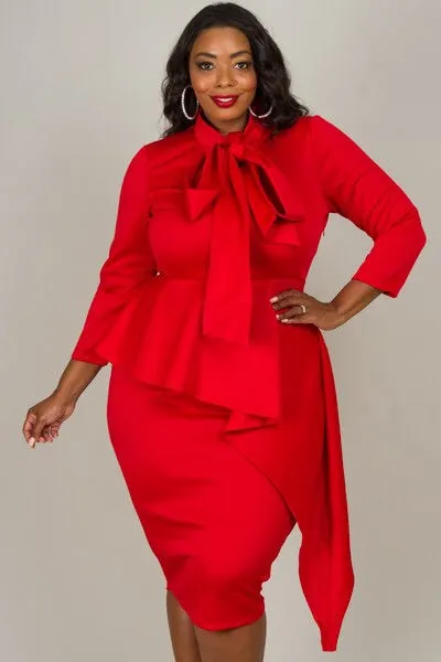 Lady in Red Dress