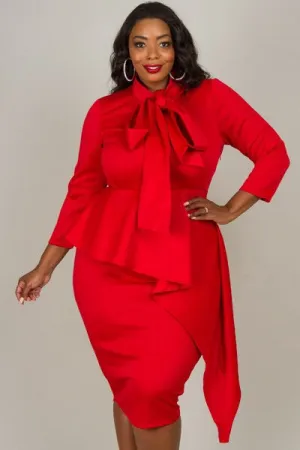 Lady in Red Dress