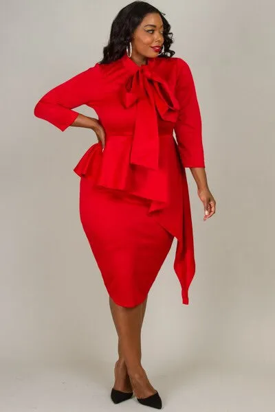 Lady in Red Dress