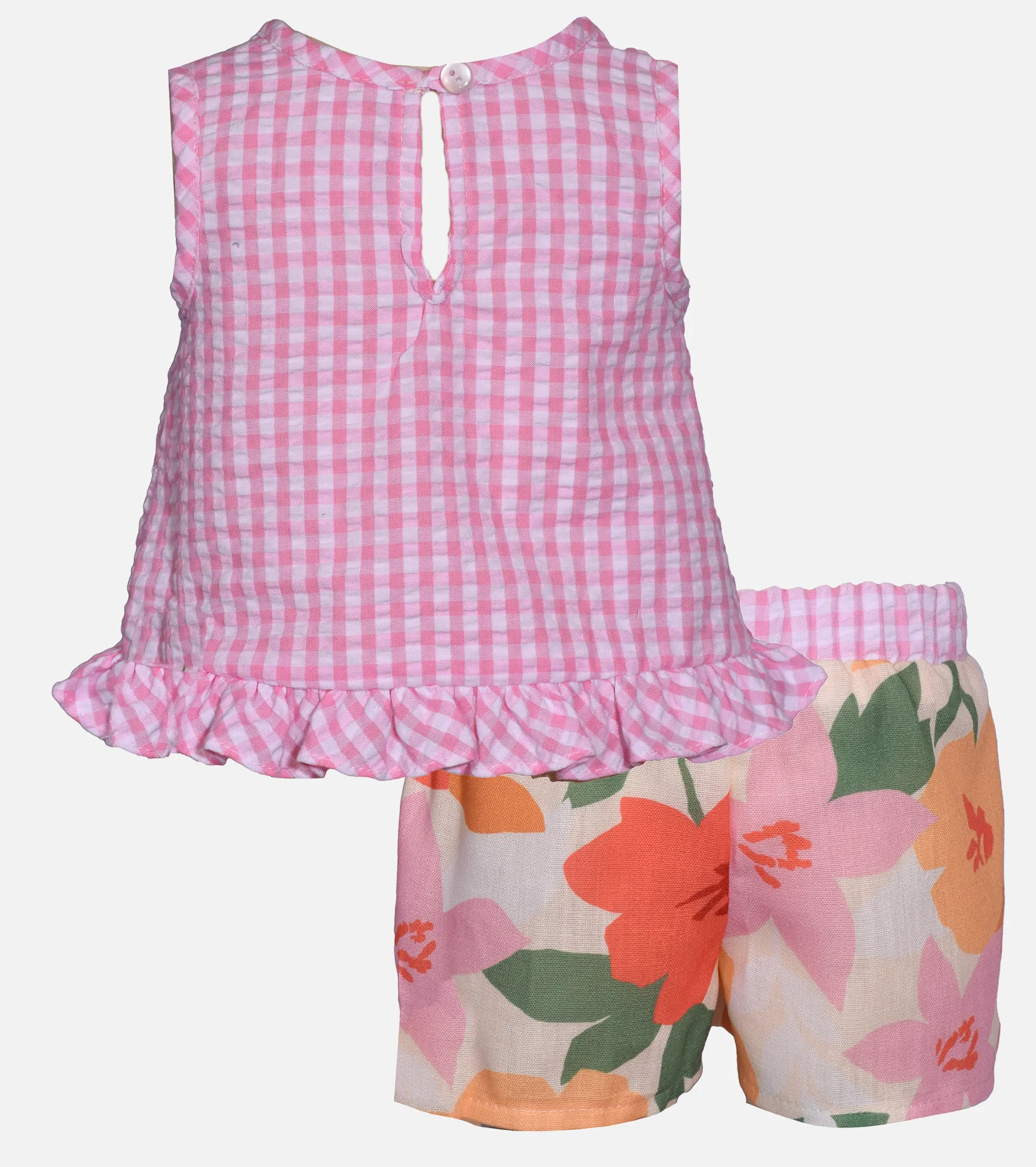 Lani Gingham Short Set