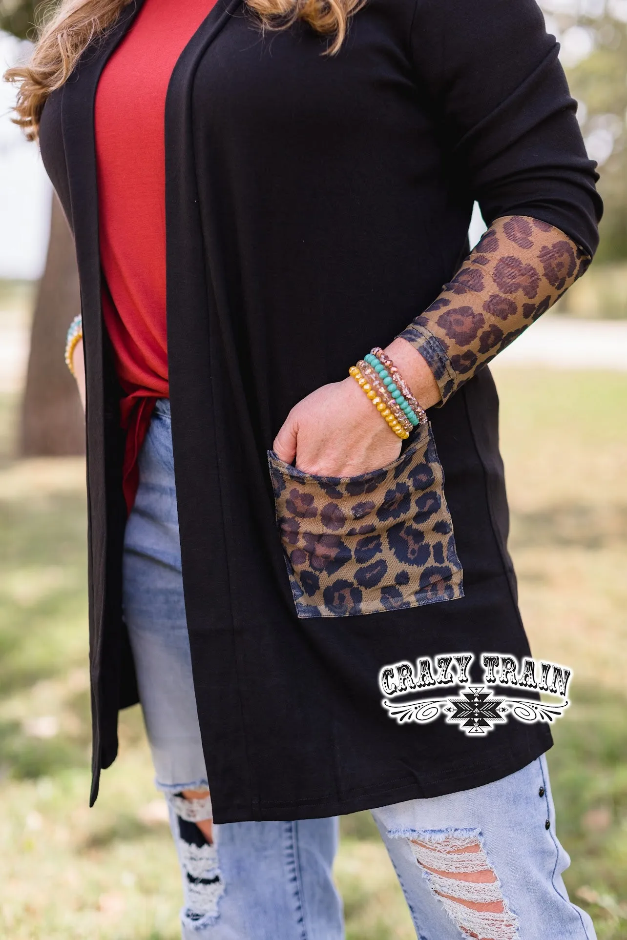 LARAMIE LEOPARD CARDIGAN