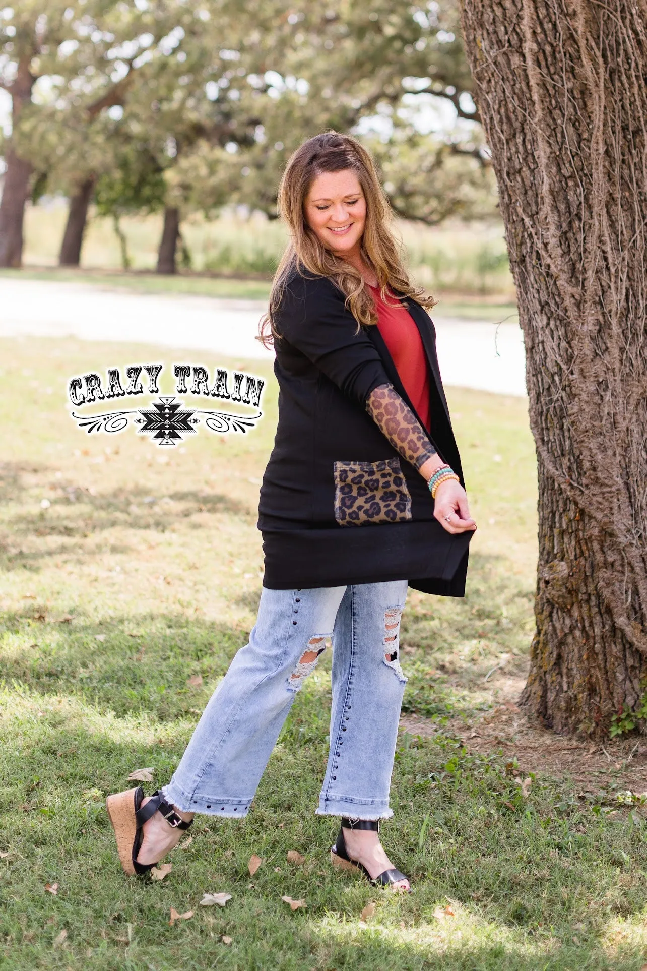 LARAMIE LEOPARD CARDIGAN