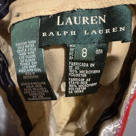 Lauren Ralph Lauren Chino Shorts Women Size 8