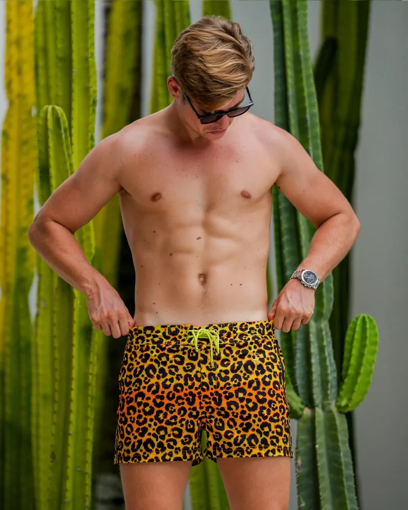 Leopard Print Gold - 3"