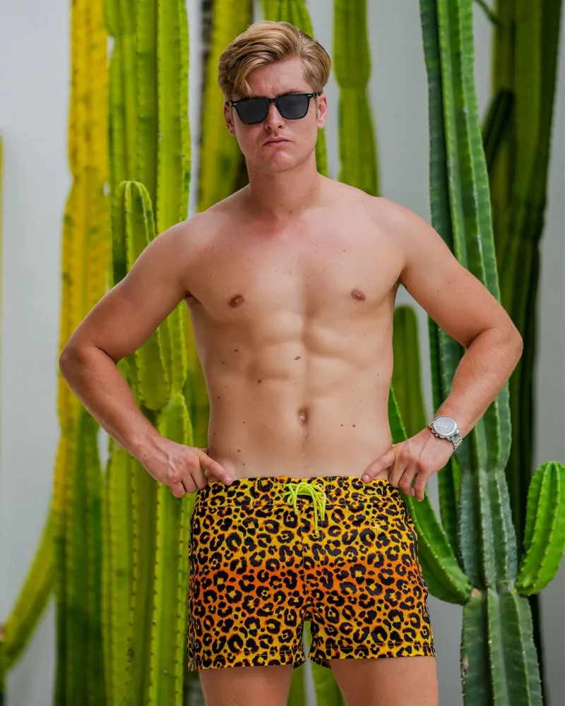 Leopard Print Gold - 3"
