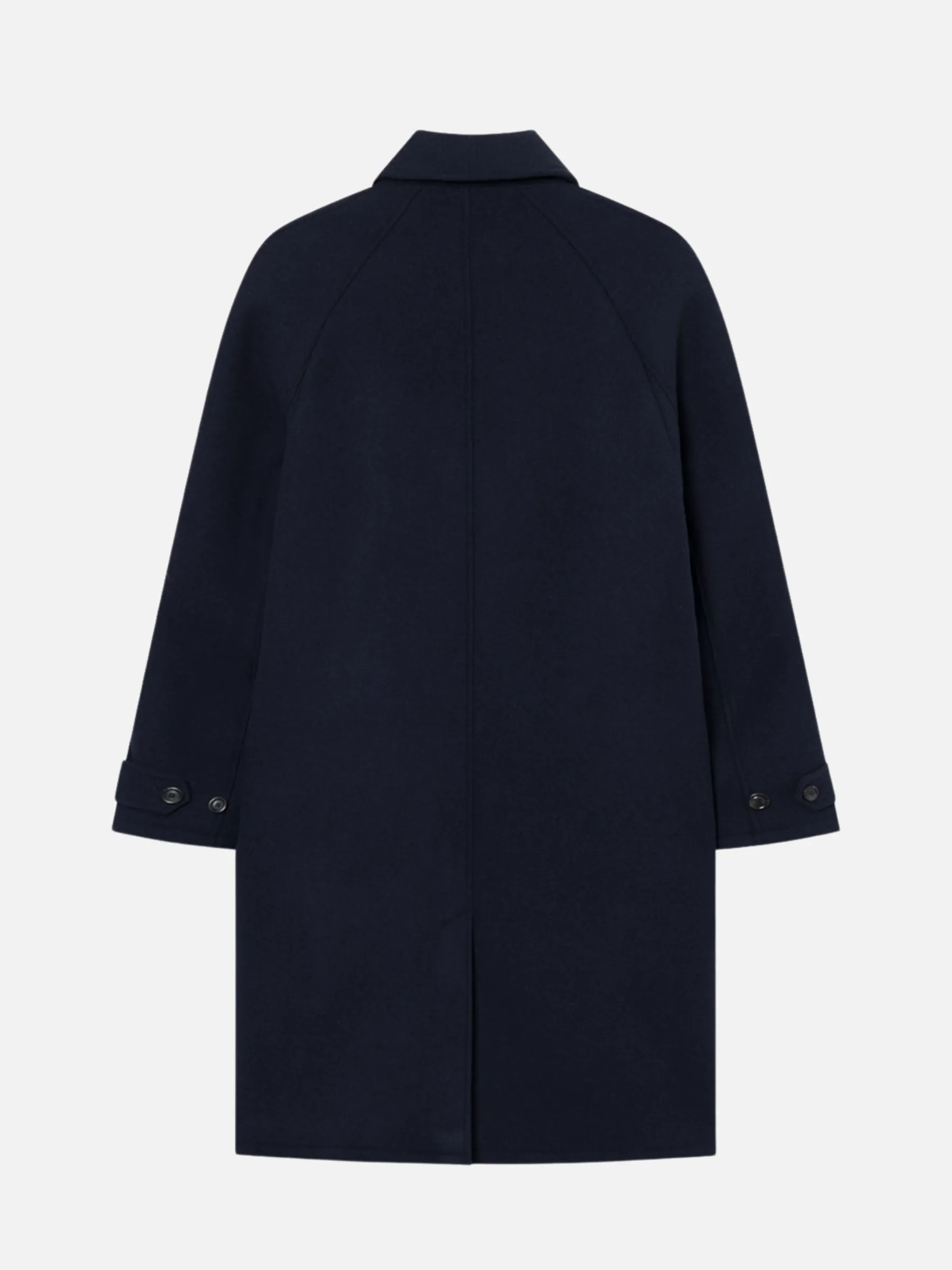 Les Deux Michael Solid Wool Coat 3.0 - Dark Navy