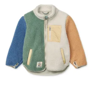 [Liewood] Nolan Pile Jacket - Peppermint Multi Mix