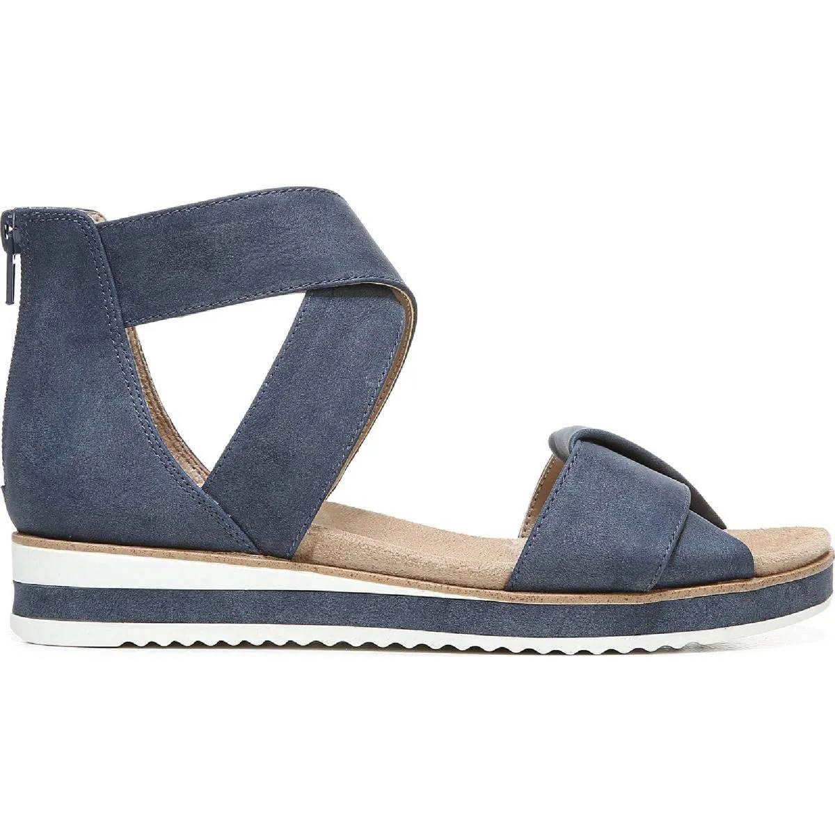 LifeStride Womens Zoom Sport Sandal Navy 10 W