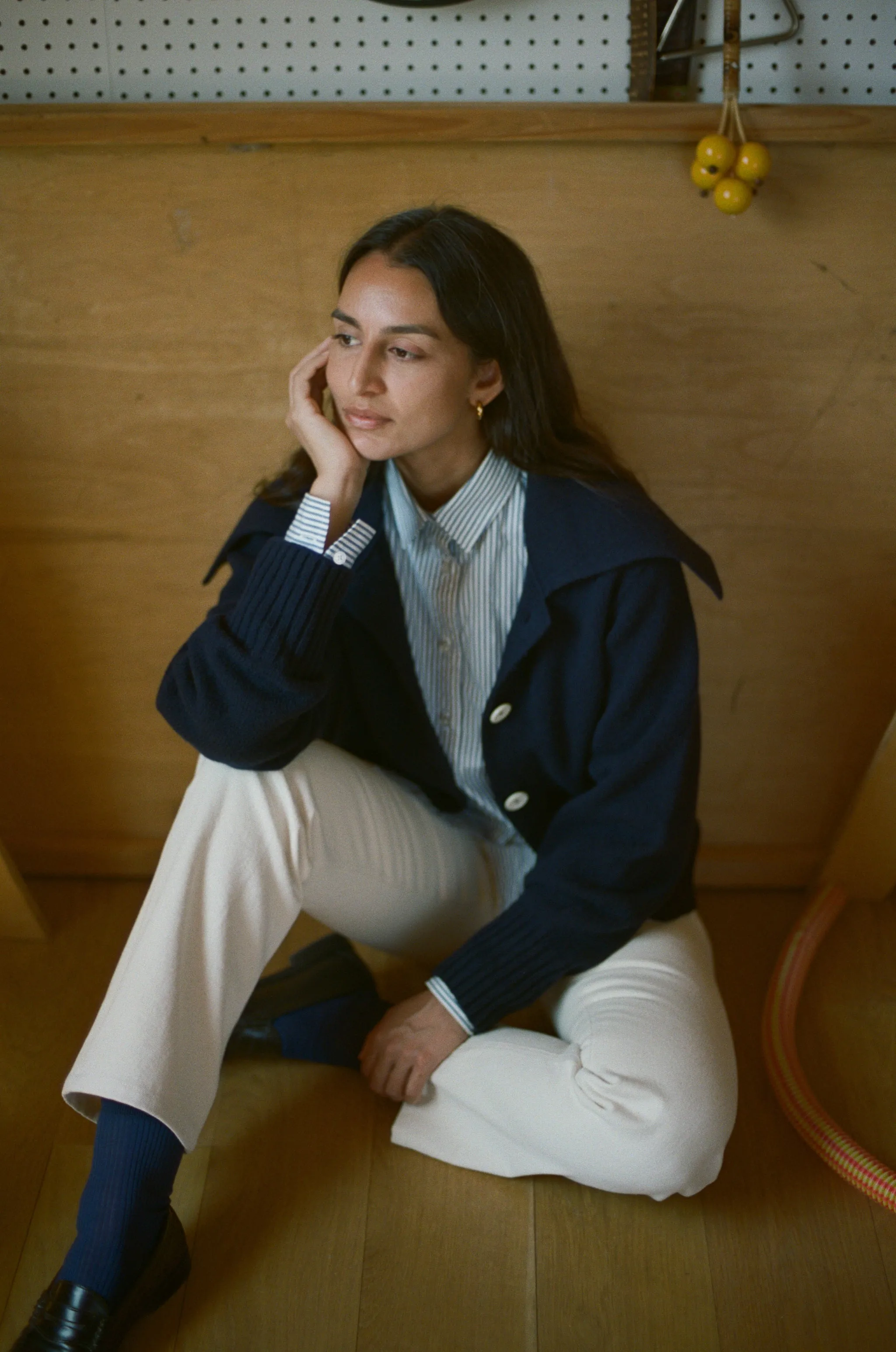 Lo Cardigan - navy