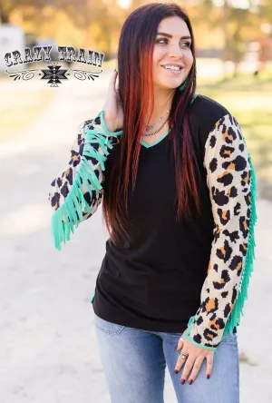 Loretta Leopard Top