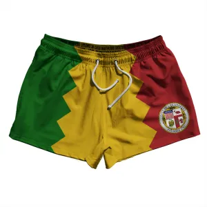 Los Angeles 2.5" Swim Shorts Made in USA