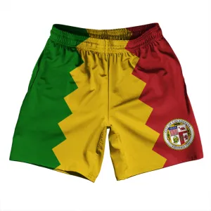 Los Angeles Athletic Running Fitness Exercise Shorts 7" Inseam Shorts Made In USA