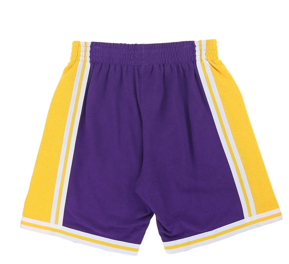 LOS ANGELES LAKERS REVERSE FLEECE SWINGMAN SHORT
