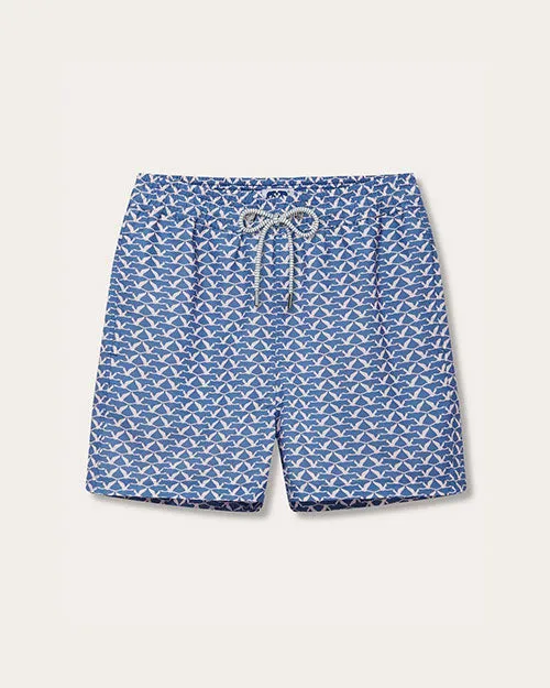 LOVE BRAND & CO | Men's Staniel Swim Shorts | Flamingo Flamboyance