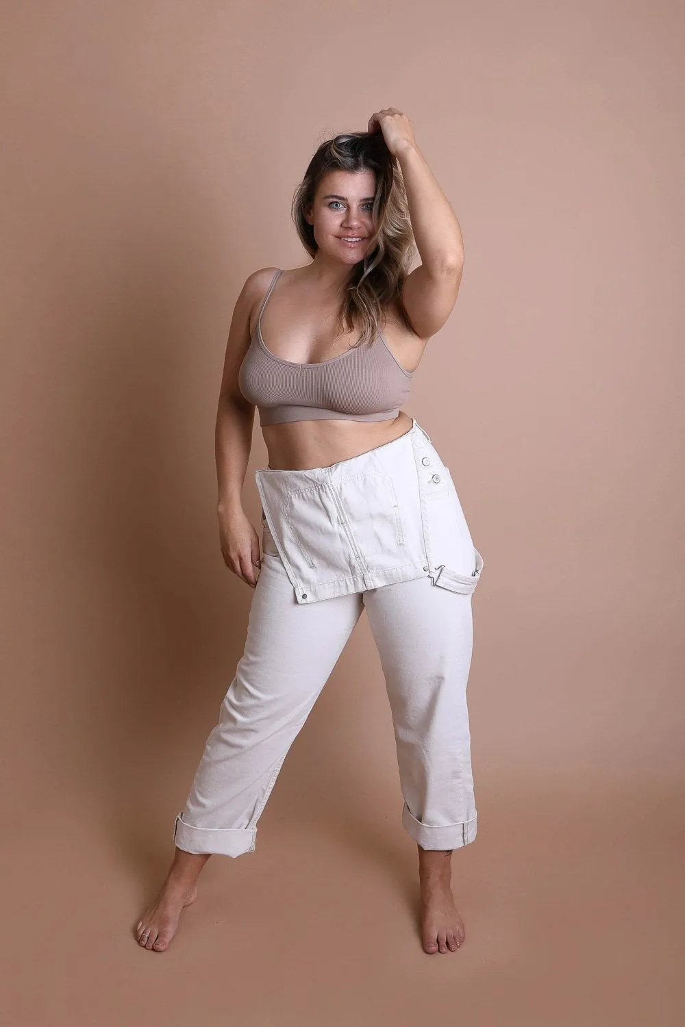Low Back Seamless Bralette Plus - 3 colors