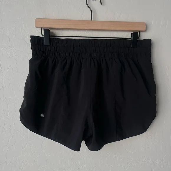 Lululemon choose a side reversible athletic shorts 8 black grey