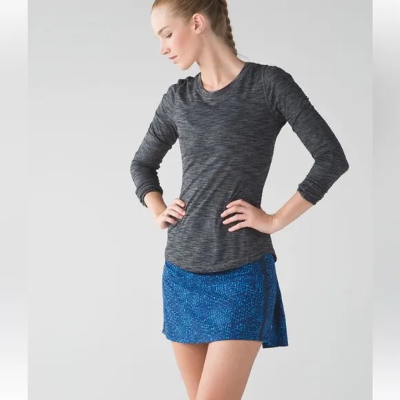 Lululemon Pace Revival Skirt Samba Snake