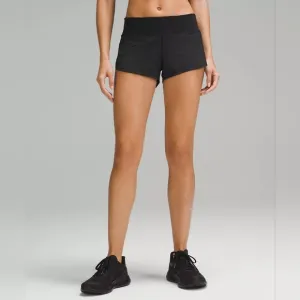 Lululemon Speed Up Low Rise Lined Shorts Size 8